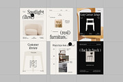 Furniture Instagram Template Pack, a Social Media Template by fakhroo (Thumbnail 4 of 4)