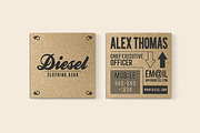 Iconic Kraft Paper Business Card, a Business Card Template by Marvel (Thumbnail 4 of 6)