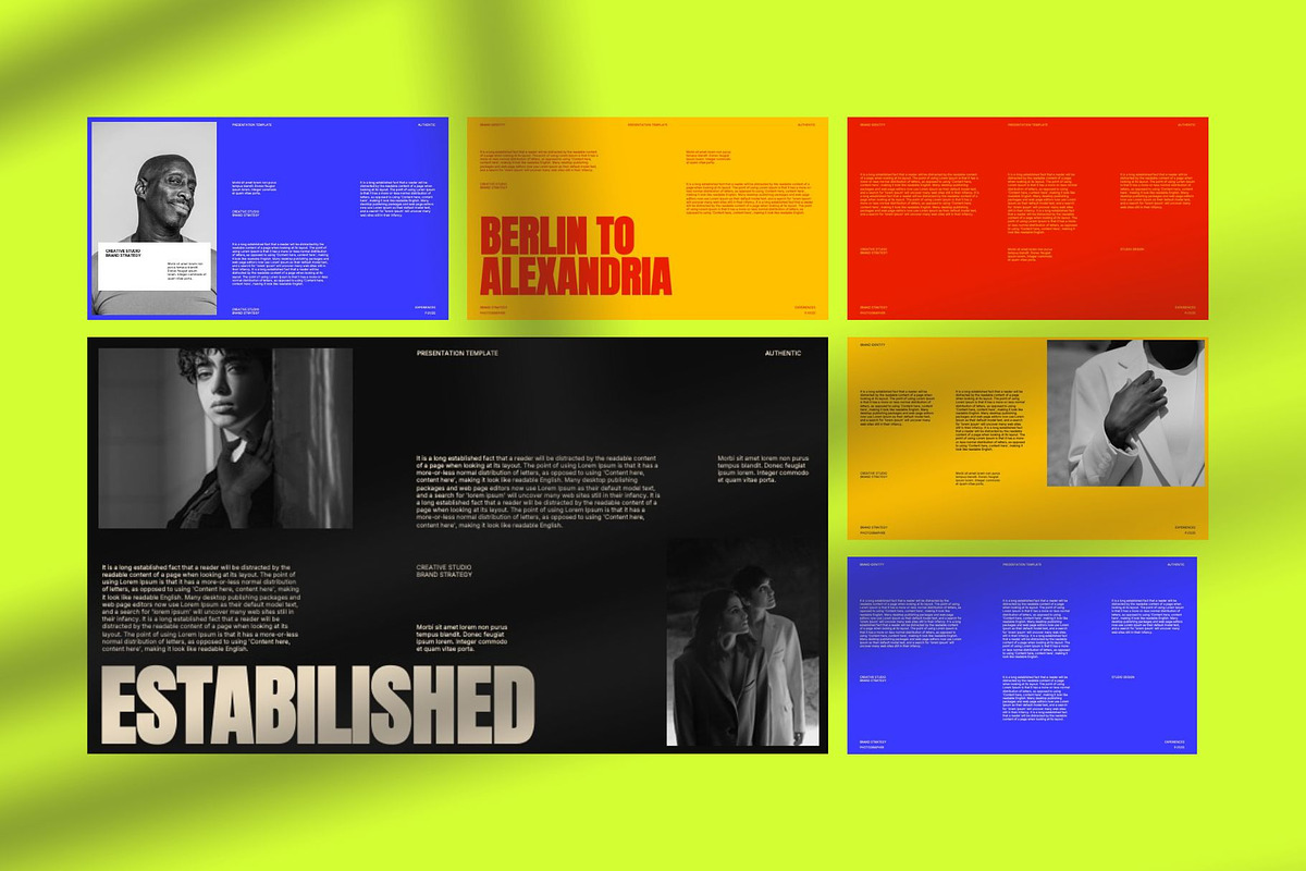 Andreas - Brand Portfolio PowerPoint, a Presentation Template by Creatorism (Photo 6 of 9)