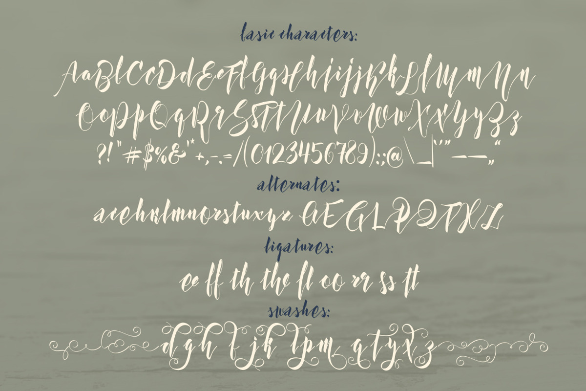 Kexman font + Cupcake photos preview 5