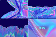 Iridescent Abstract Backgrounds, a Wallpaper Graphic by BIBIART (Thumbnail 8 of 9)