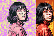 Vector Pastel Photo Effect, an Action Add-On by Amorjesu.com (Thumbnail 18 of 32)