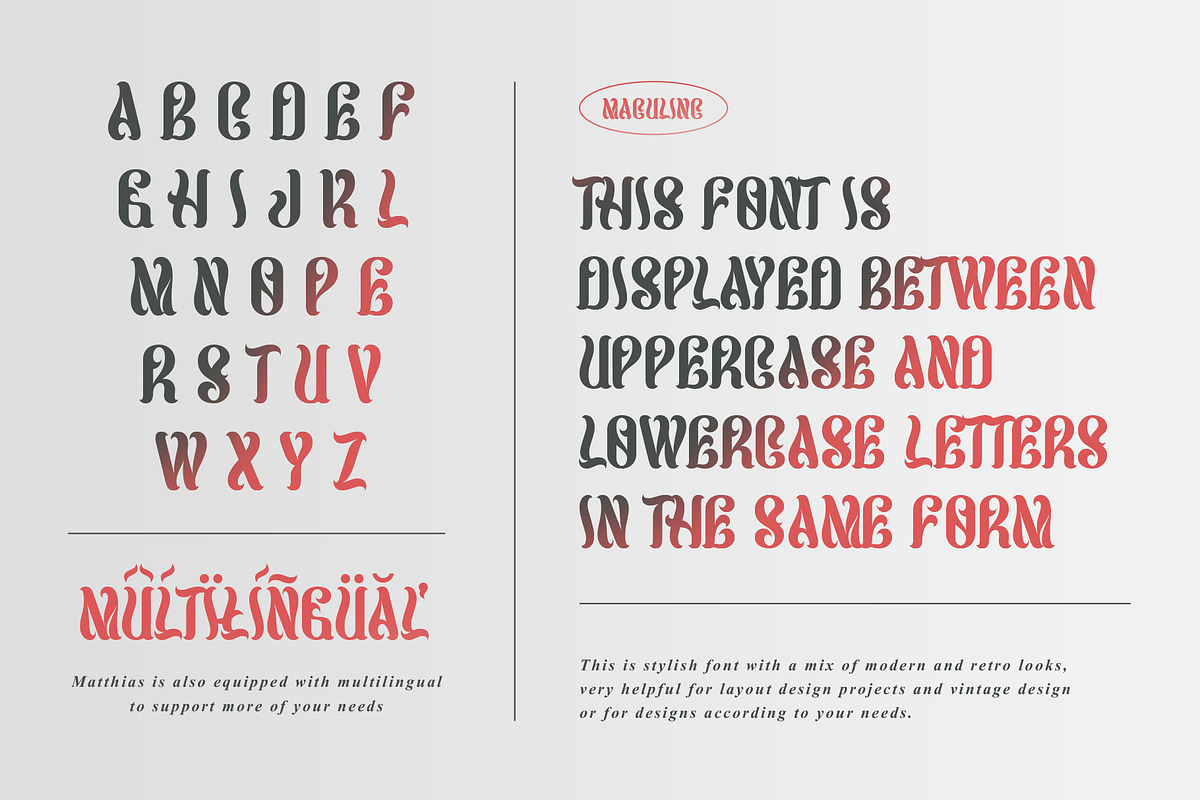 Marthias - Display Font, a Sans Serif Font by Maculinc Type (Photo 10 of 10)