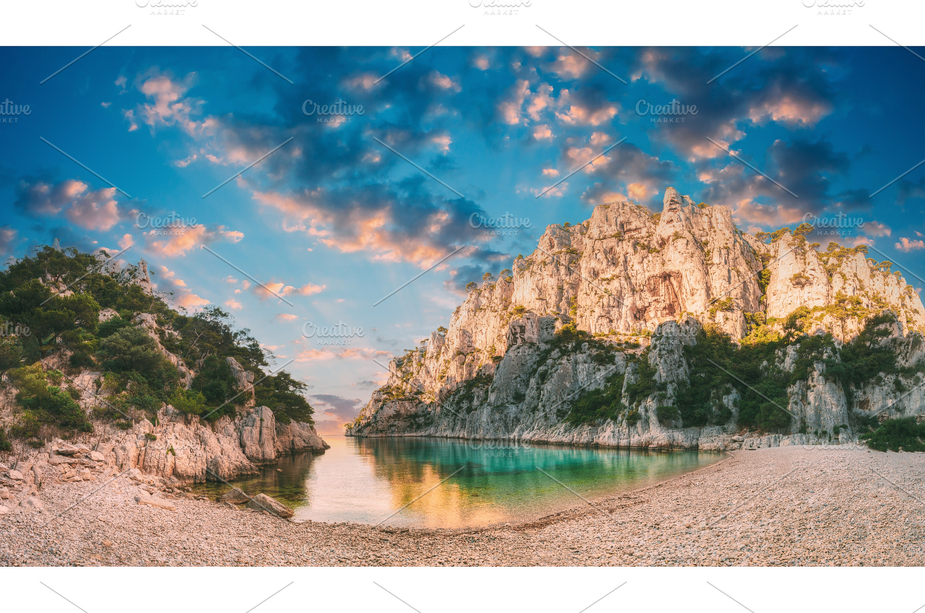 France, Cassis. Panorama Of, a Nature Photo by Our Amazing World