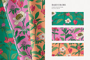 Rustle Botanical Pattern and Motifs, a Pattern Graphic by likorbut (Thumbnail 4 of 12)