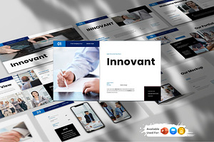 Innovant Presentation Template, a Presentation Template by Analogous Temp