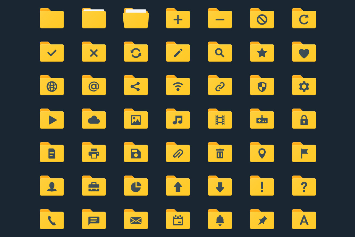 Folder Icons, an Icon by Creative Ink (Photo 2 of 2)