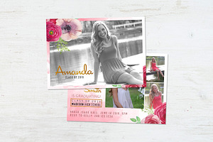 Graduation Template | Spring Breeze, a Card Template by Sleeklens