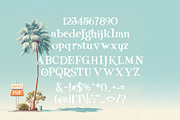 Proton Pop - Mid Century Modern Font, a Serif Font by HipFonts (Thumbnail 2 of 10)