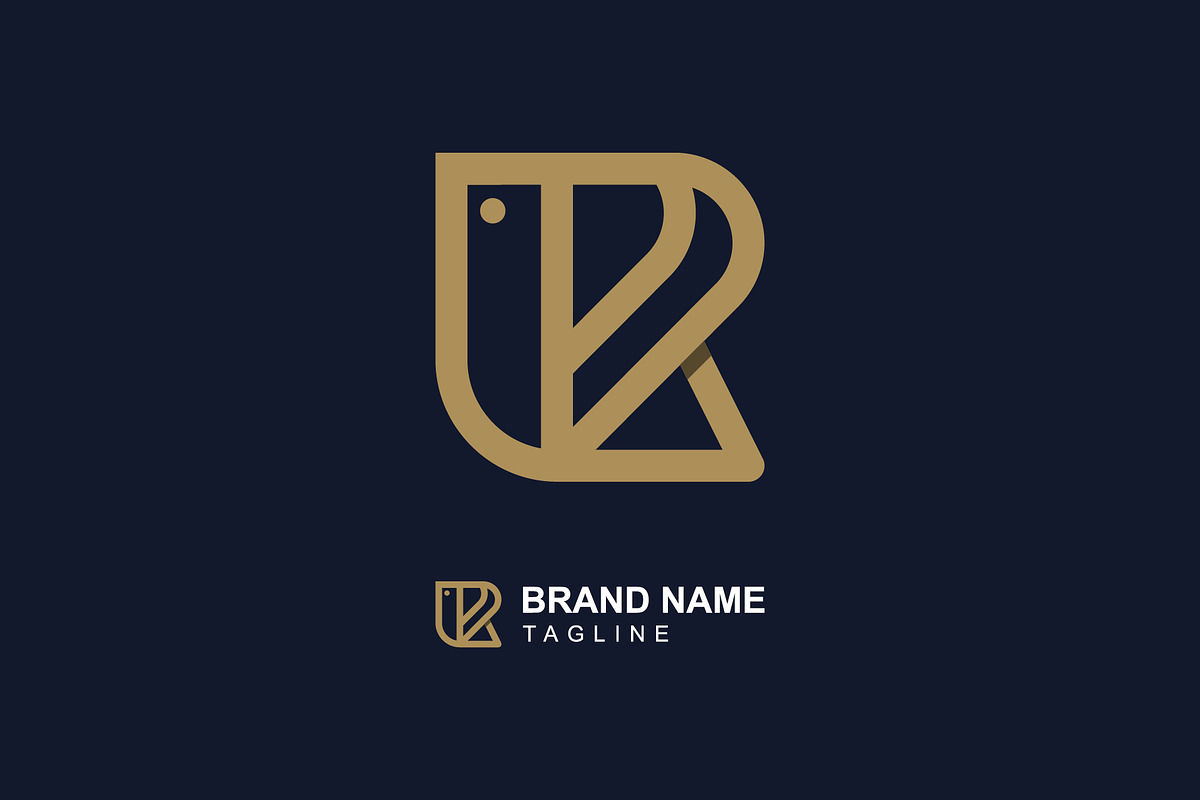 Letter R Butterfly Logo, a Branding & Logo Template by Musafeer Studio (Photo 1 of 3)