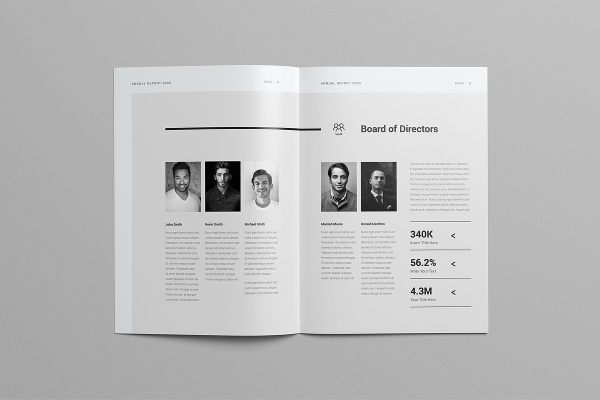 Annual Report | Canva & InDesign preview 5