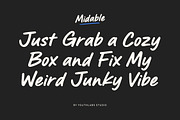 Midable - Bold Logo Marker Font, a Handwritten Font by Youthlabs Studio (Thumbnail 2 of 12)