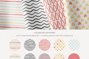 Abstract Shapes Print Graphics Vol.1