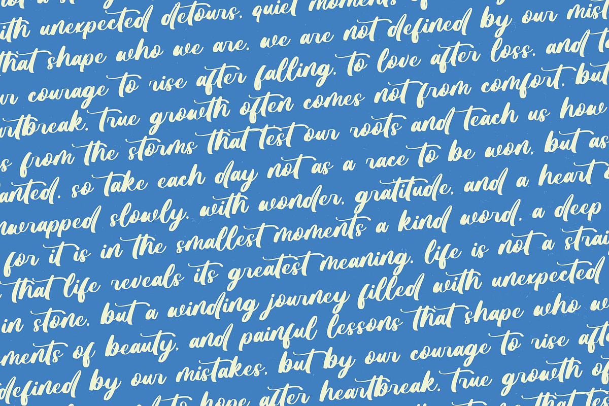 Skanika Bold Handwritten Font, a Script Font by Letterena Studios Script (Photo 13 of 20)