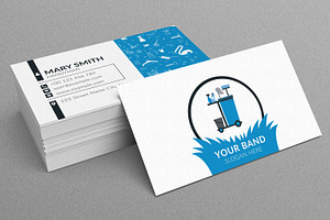 Cleaning Services Business Card, a Business Card Template by MightyDesign