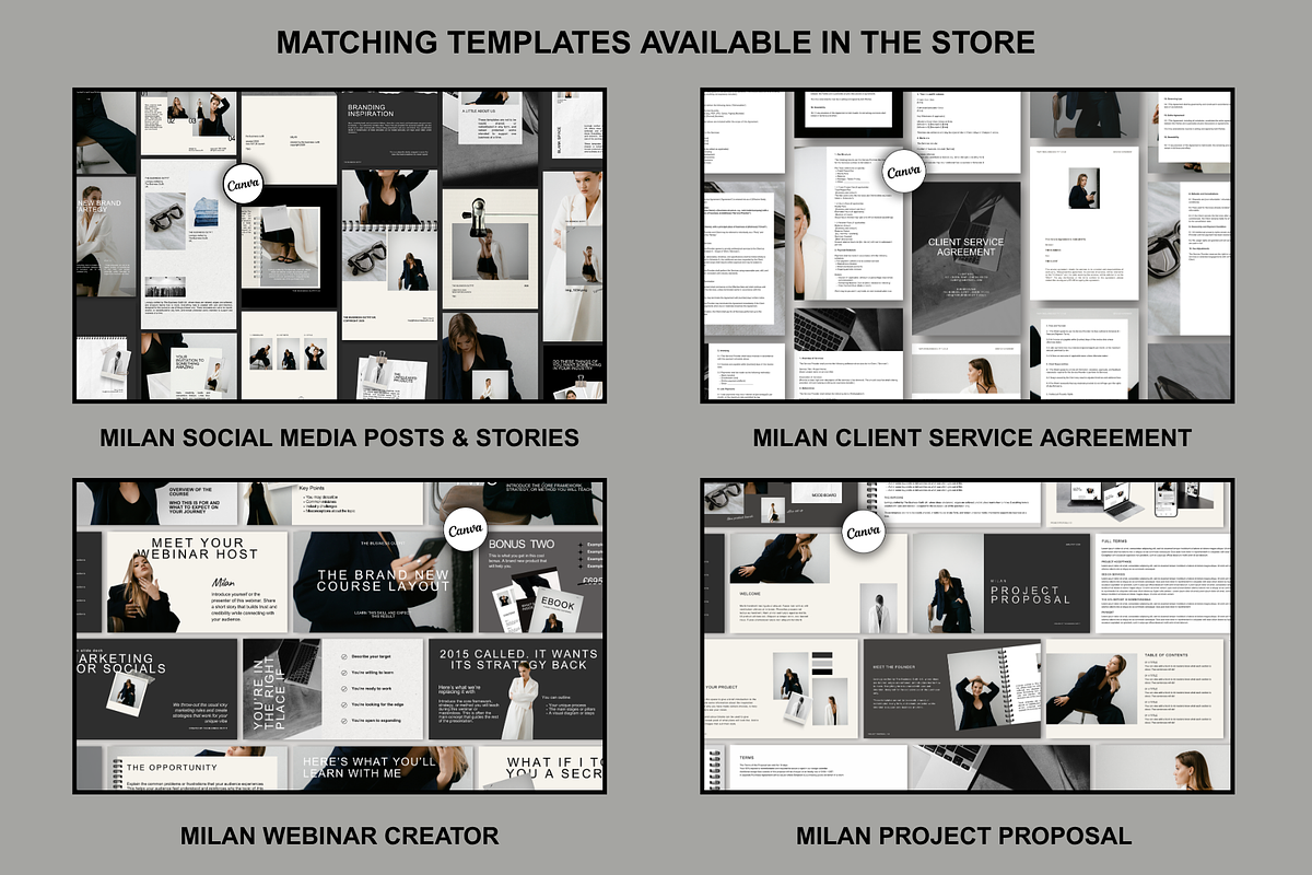 CANVA: Milan Slide Deck Webinar, a Presentation Template by thebusinessoutfit (Photo 19 of 32)