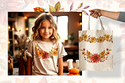 Fall Flowers: Autumn Watercolor Set, a Seasonal Illustration by Nadya Saen Art (Thumbnail 3 of 16)