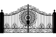 Vintage Iron Gate Bundle, a Decorative Illustration by Designer_Momina (Thumbnail 15 of 21)