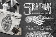 Steampunk illustrations part 1, a Technology Illustration by Steshnikova (Thumbnail 1 of 3)