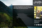 Justafolio - WordPress Theme, a WordPress Template by Organized Themes (Thumbnail 2 of 2)