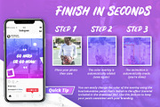 ANIMATED - Modern Instagram Posts, a Social Media Template by Brandspark (Thumbnail 6 of 8)