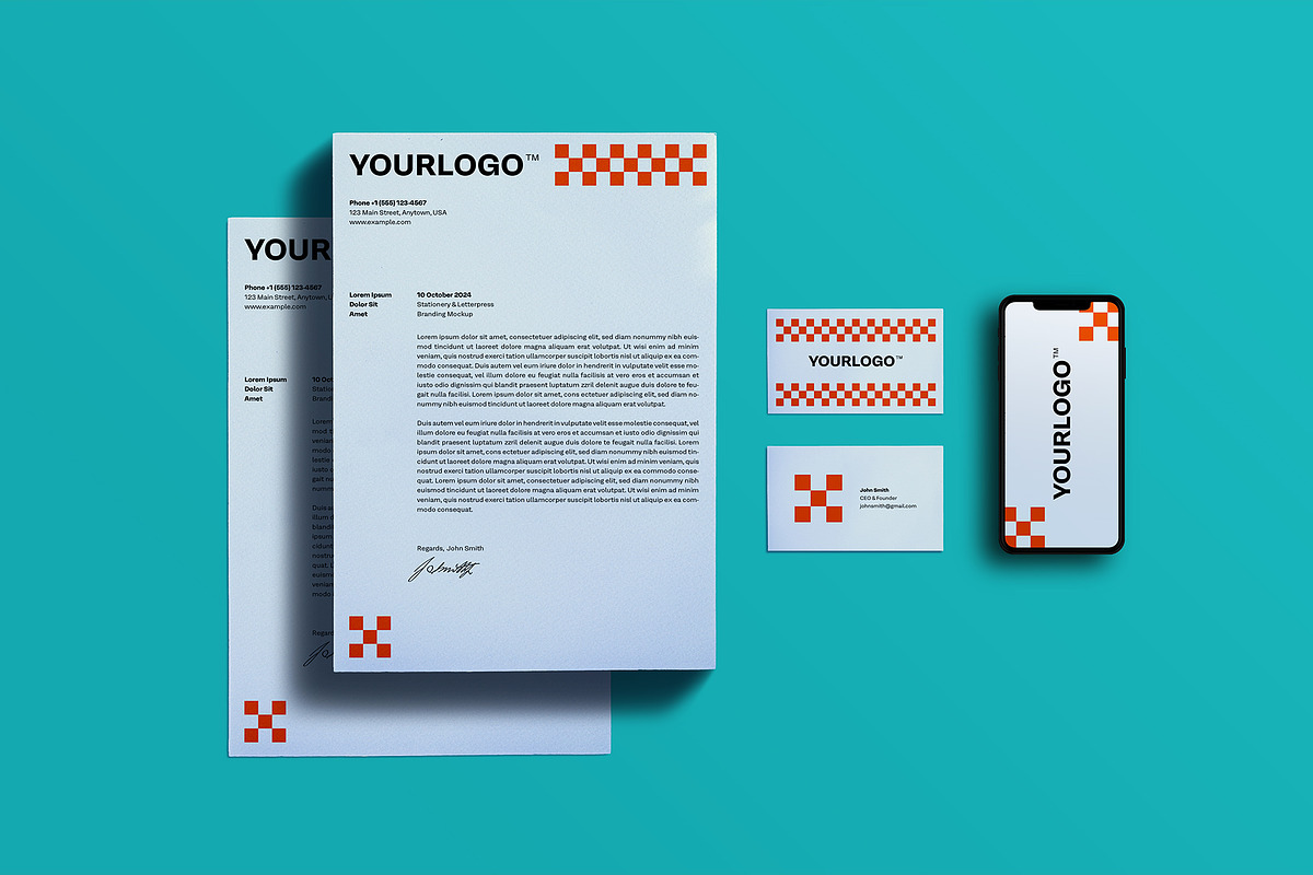 Realistic RAW Stationery Mockup Set, a Books & Magazine Mockup by rodrigofkaminski (Photo 10 of 10)