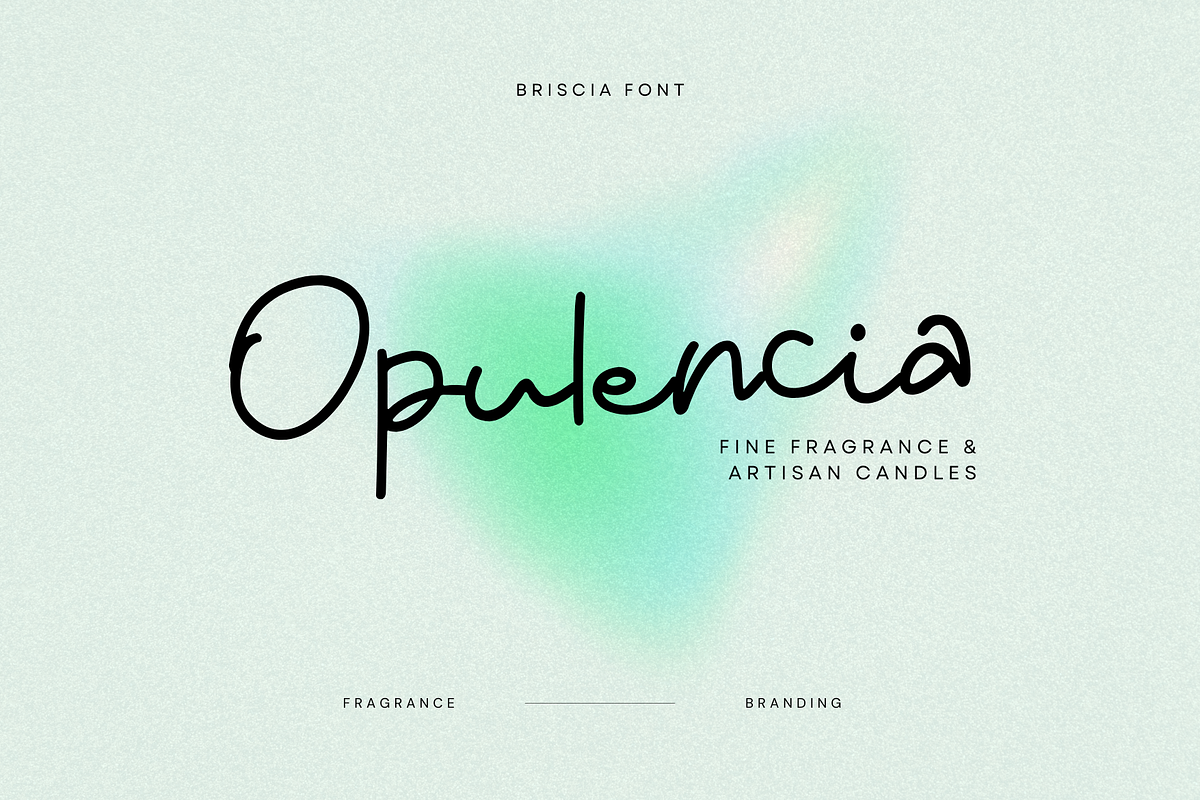 Briscia – A Graceful Script Font, a Handwritten Font by Creacy Studio (Photo 3 of 10)