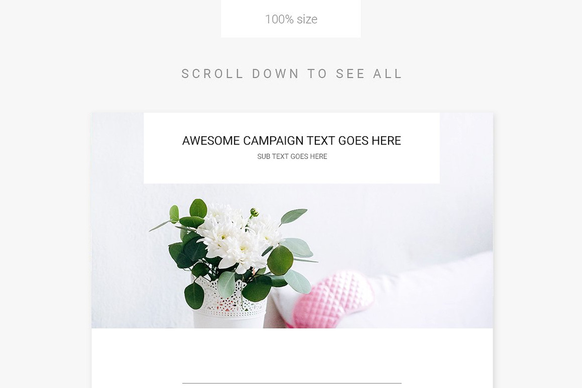 Clean E-Newsletter Bundle, an Email Template by Swiss_cube (Photo 23 of 23)