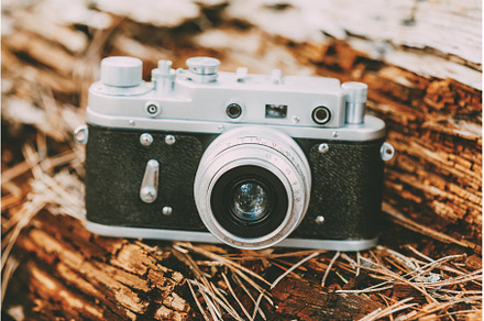 Old Vintage Small-Format Rangefinder, an Arts & Entertainment Photo by Our Amazing World
