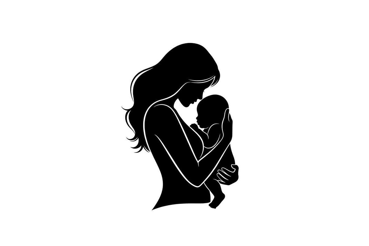 50 Mother and Baby Love Silhouette S, an Illustration by Designs_River (Photo 5 of 51)