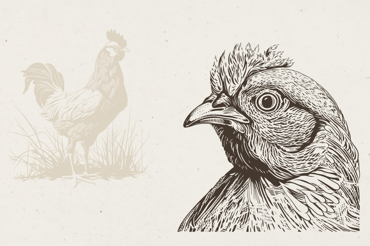Farm Animals Illustrations, an Animal Illustration by Nocturnal Wolf (Photo 5 of 14)