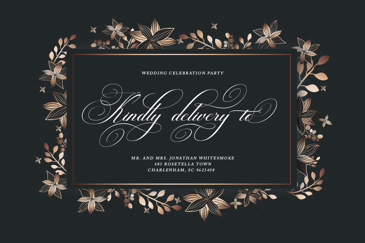 Brilliani Script Pro, a Script Font by Has_rizal (Photo 5 of 14)