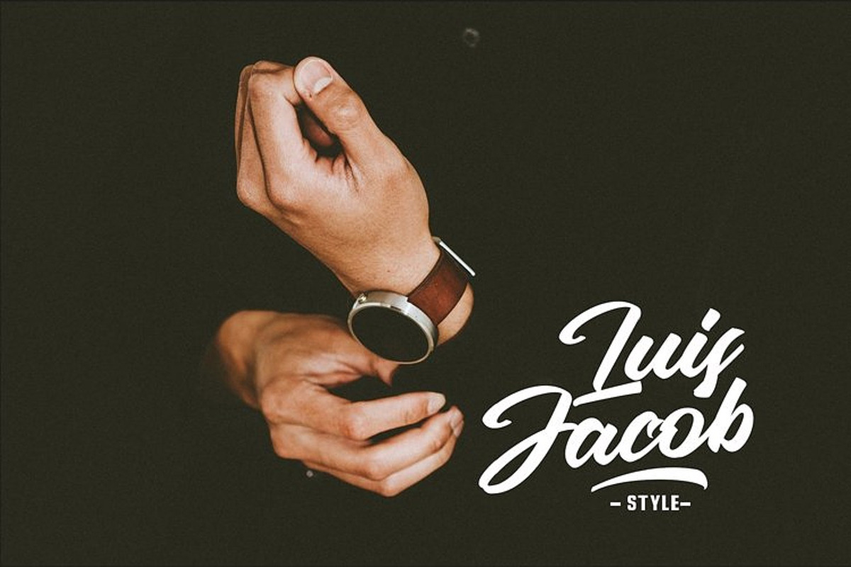 Telisik Script, a Script Font by Black Junst (Photo 4 of 4)