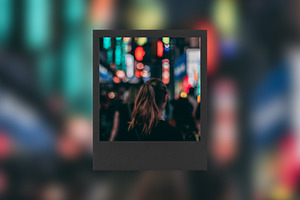 Instant Film Frames Pack - PSD