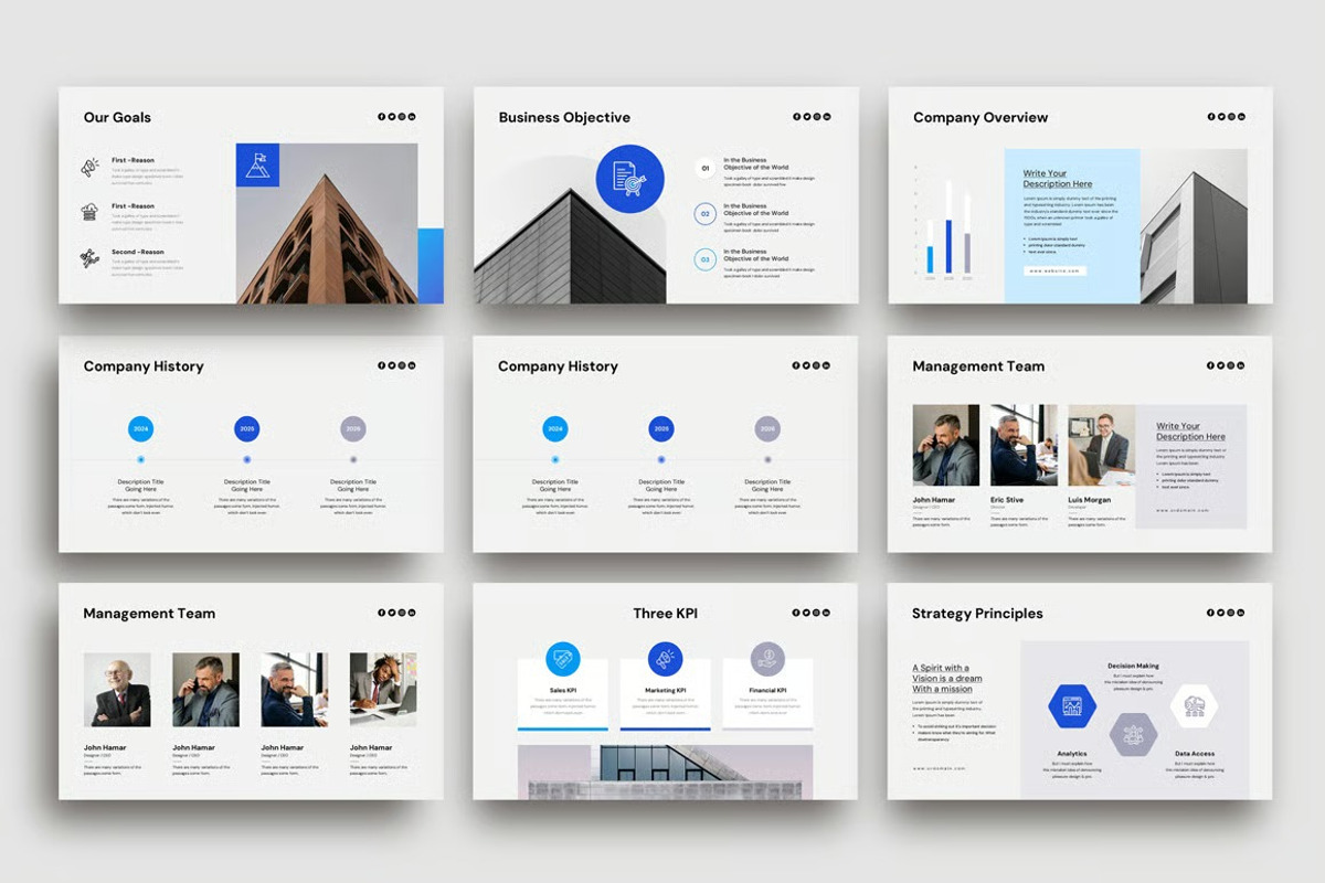 Business Strategy Presentation, a Presentation Template by Fit-tee (Photo 5 of 5)