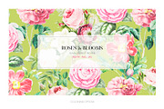Roses & Blooms, a Pattern Graphic by TSTUDIO (Thumbnail 9 of 9)