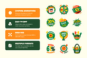 Animated Promotional Stickers, an Emoji Icon by Vectors Market (Thumbnail 2 of 5)