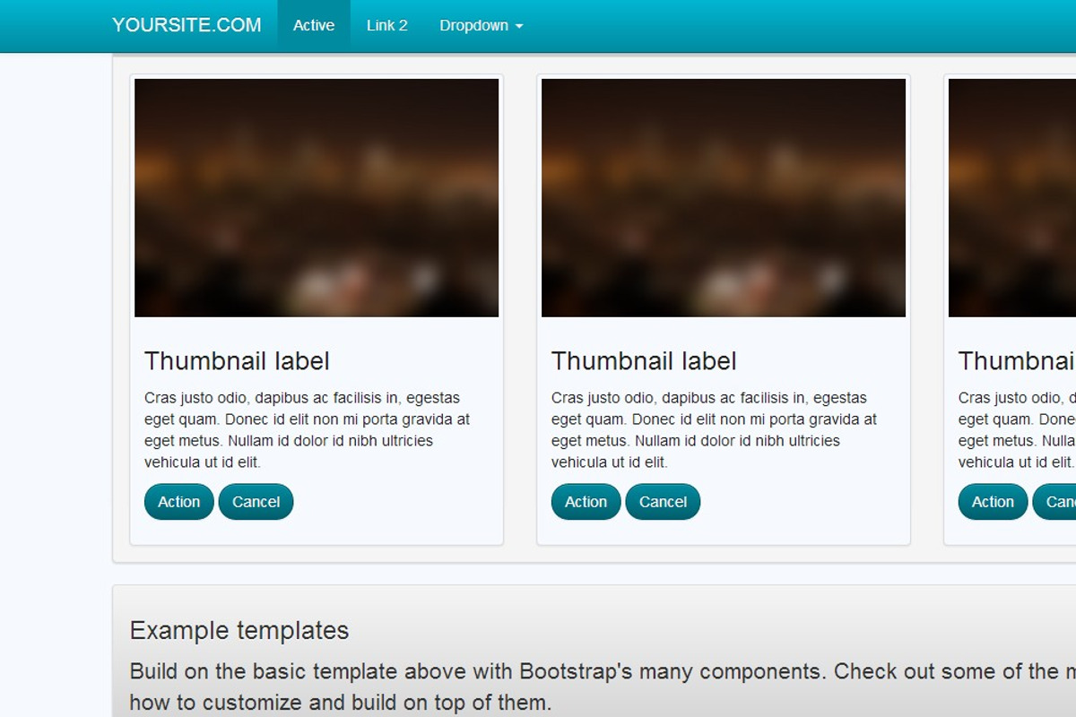 Bootstrap 3.0. Classic Blue theme, a Bootstrap Template by Bootstraptor (Photo 5 of 5)