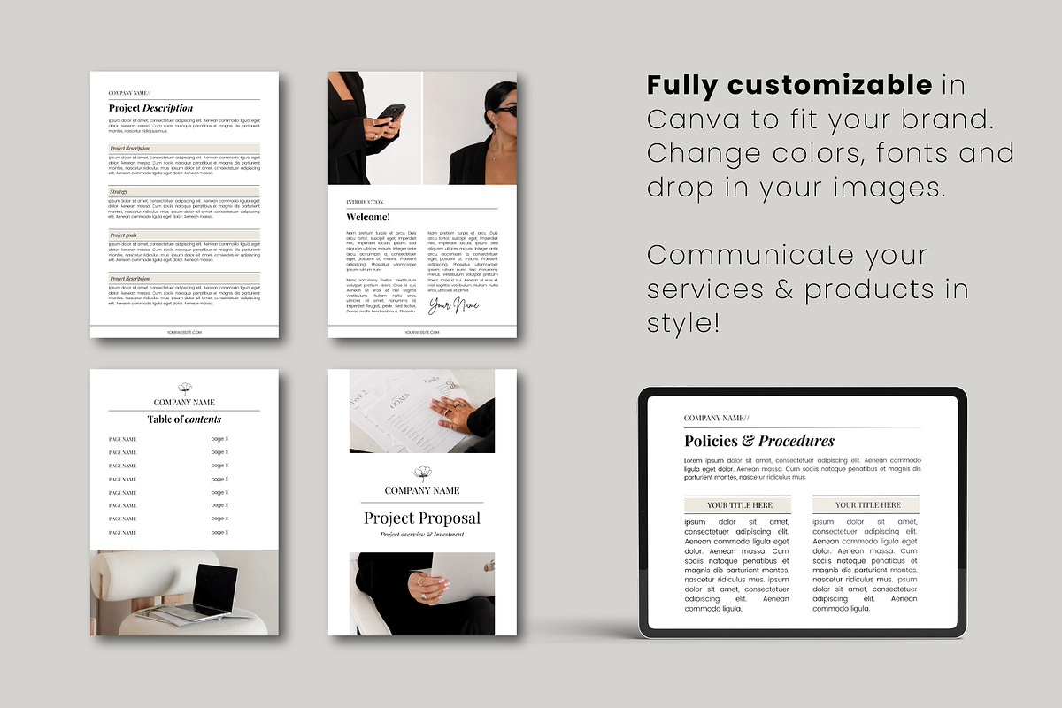 Client Project Proposal Template preview 6