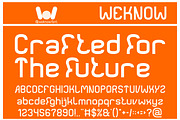 Air Attraction font, a Font by weknow (Thumbnail 5 of 8)