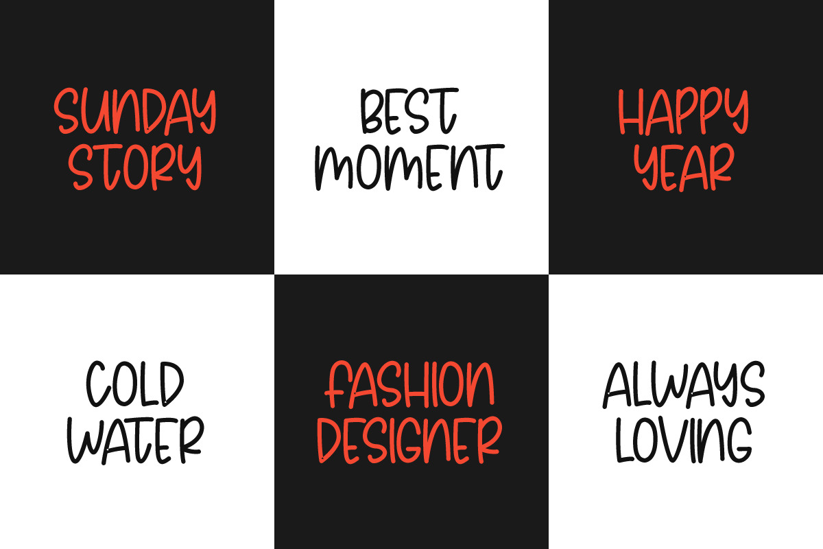 Avoids Dislikes | 3 Handmade Font preview 6