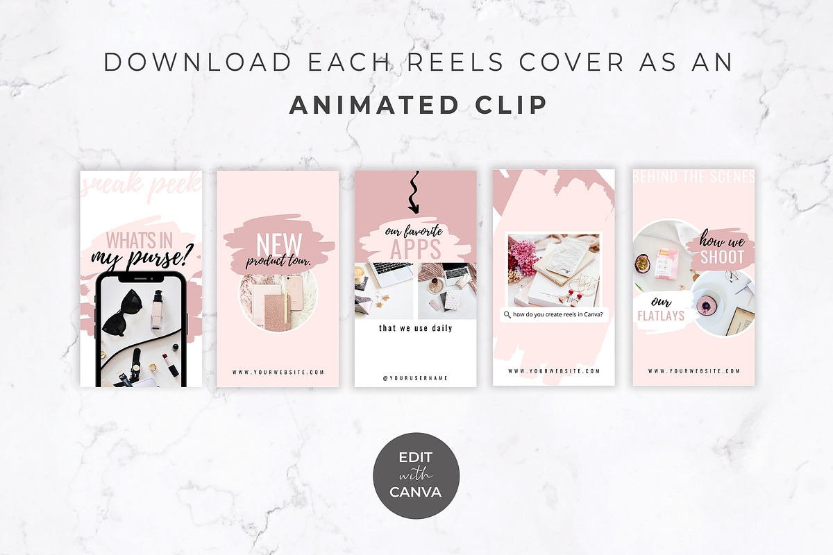 Instagram Reels Templates | Blush, a Social Media Template by Thirty One Palms Studio (Photo 3 of 5)