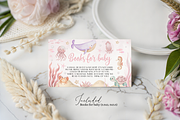 Sea You Soon Baby Invitation Set, an Invitation Template by Digital_Mind (Thumbnail 5 of 6)