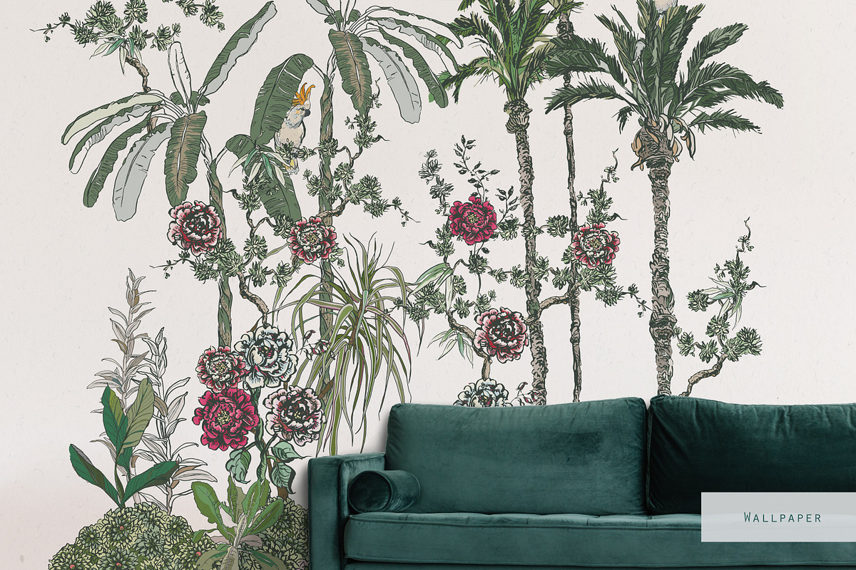 Chinoiserie Seamless Panoramas, an Illustration by Irina Dolgikh (Photo 17 of 17)
