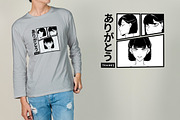 Manga Japanese Comic T-Shirt Design, an Illustration by vectstudio (Thumbnail 2 of 4)