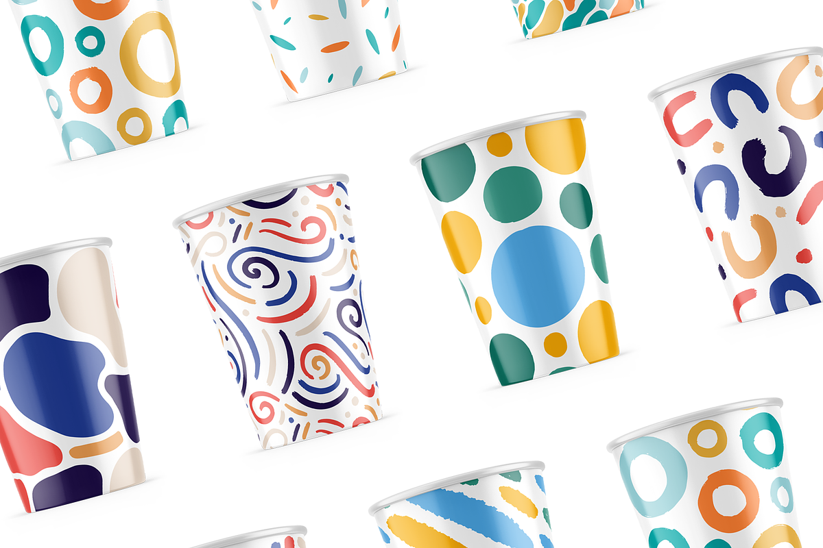 Organic Patterns, a Pattern Graphic by The Petim (Photo 5 of 6)