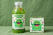 Fuzzy Fluffs - 6 Cute Monsters, a Seasonal Illustration by D R A W K M A N (Thumbnail 2 of 9)