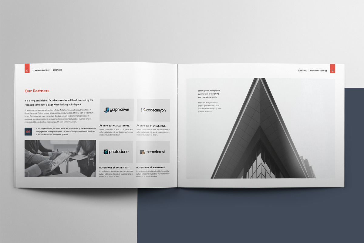 Company Profile Landscape A5, a Brochure Template by Pro-Gh (Photo 5 of 9)
