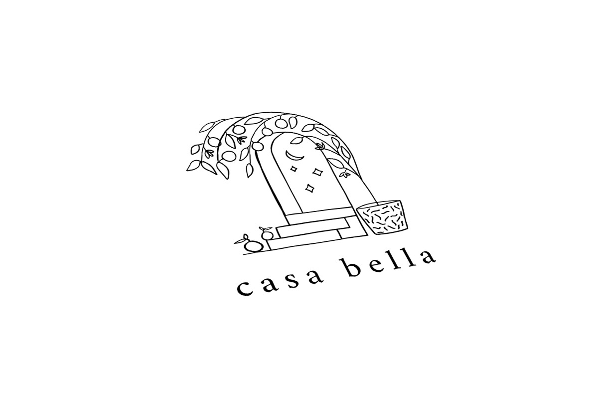 Casa Bella Line Art Logo Template, a Branding & Logo Template by The Wall Art Mockup Shop (Photo 3 of 4)