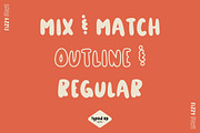 Fizzy | Bubbly Display Font, a Font by Typed Up Studio (Thumbnail 7 of 8)